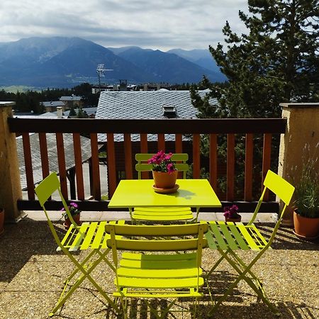 Studio Cabine Chaleureux A Pyrenees 2000 - Wifi Et Parking Prive Bolquere Bagian luar foto