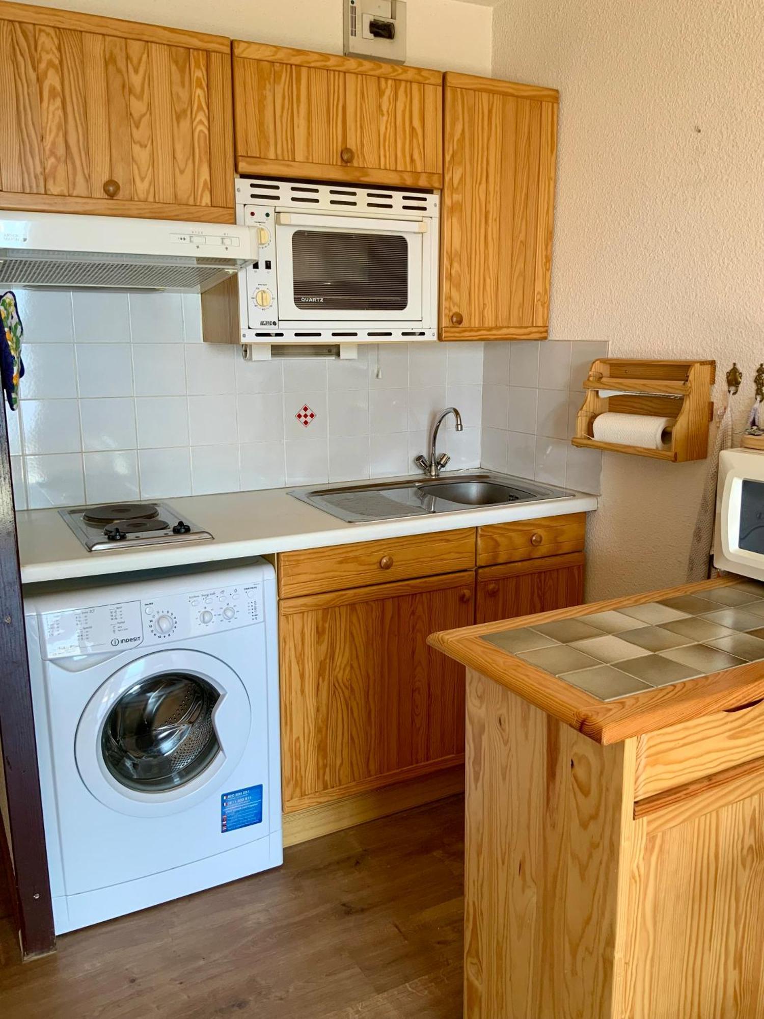 Studio Cabine Chaleureux A Pyrenees 2000 - Wifi Et Parking Prive Bolquere Bagian luar foto