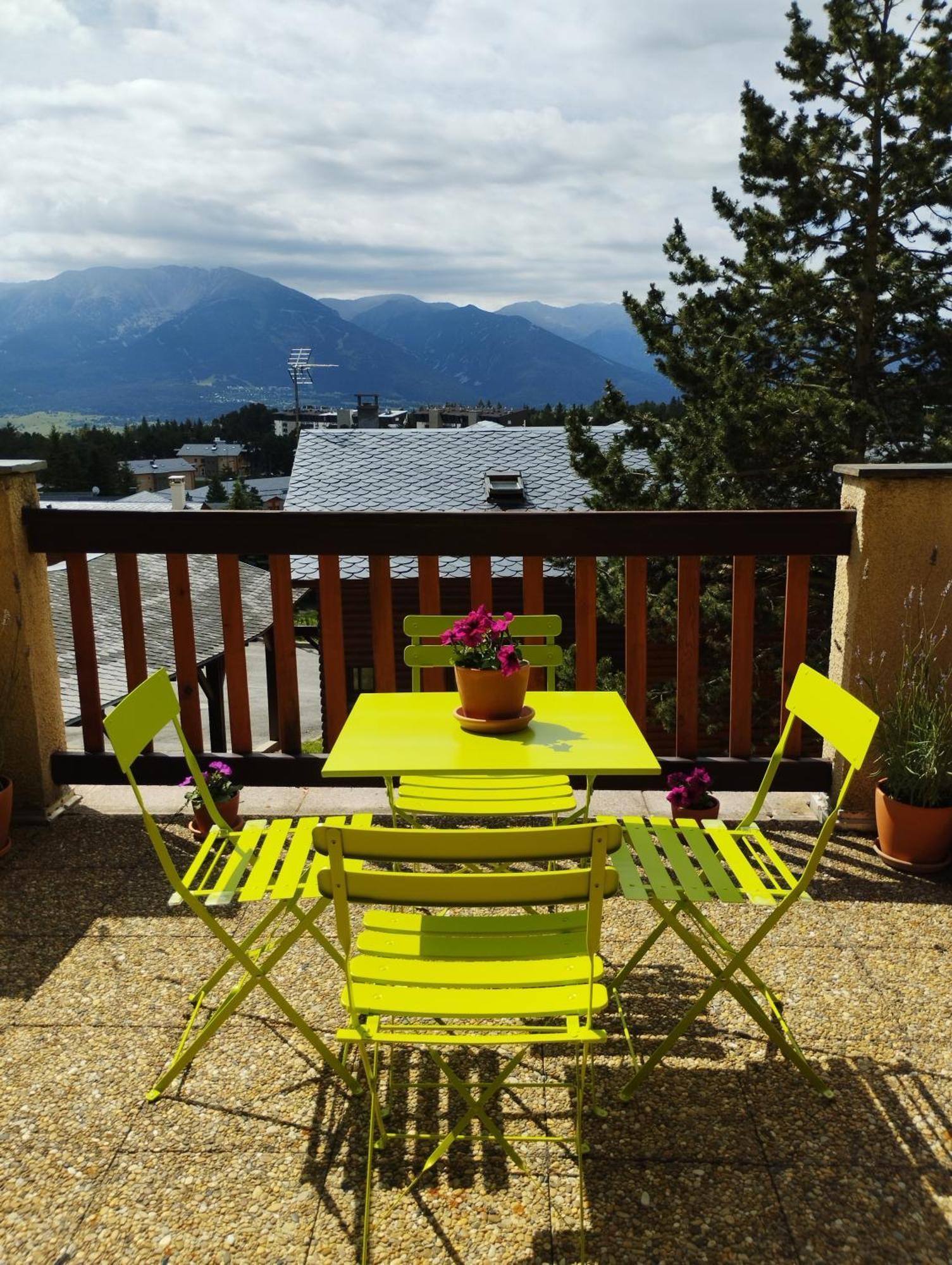 Studio Cabine Chaleureux A Pyrenees 2000 - Wifi Et Parking Prive Bolquere Bagian luar foto