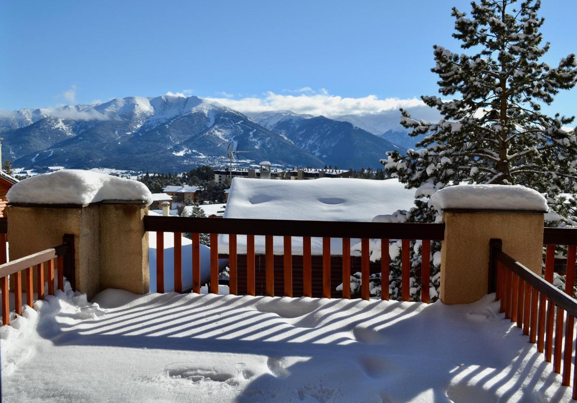 Studio Cabine Chaleureux A Pyrenees 2000 - Wifi Et Parking Prive Bolquere Bagian luar foto
